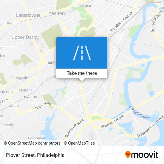 Plover Street map