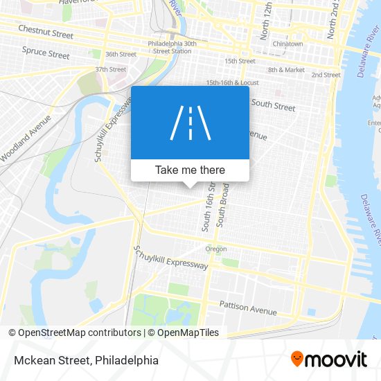 Mckean Street map