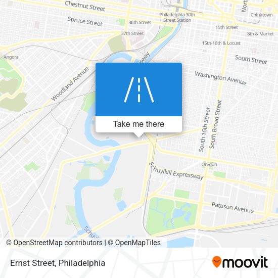 Mapa de Ernst Street