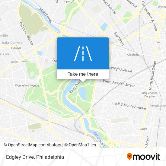 Edgley Drive map