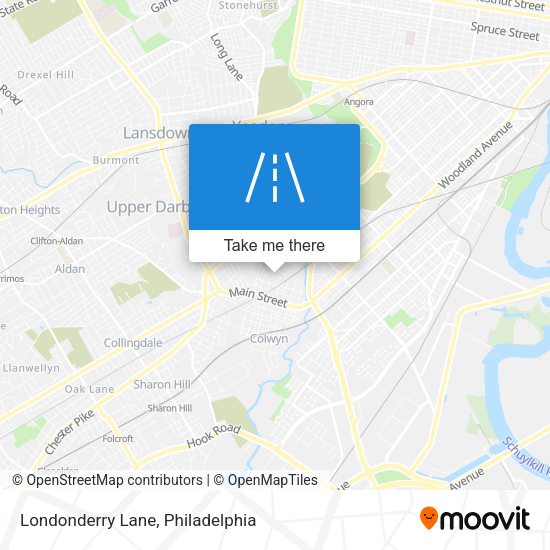 Londonderry Lane map