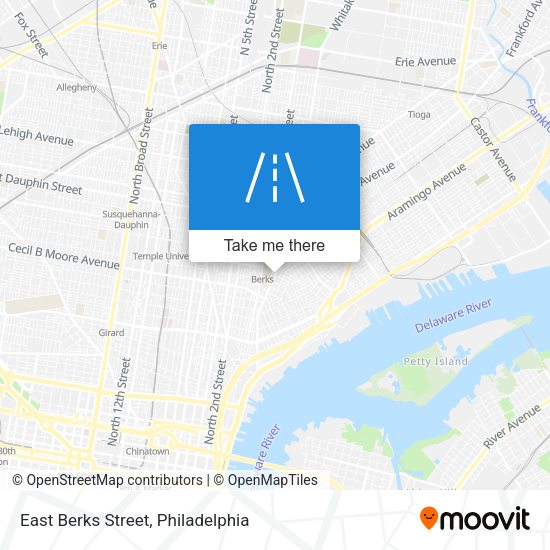 East Berks Street map
