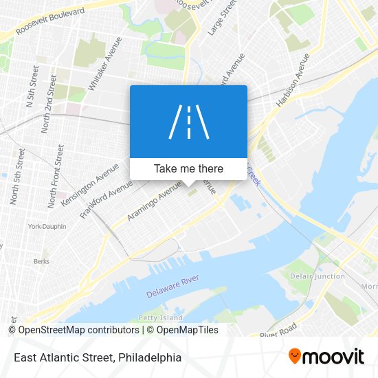 East Atlantic Street map