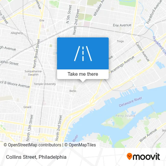 Collins Street map