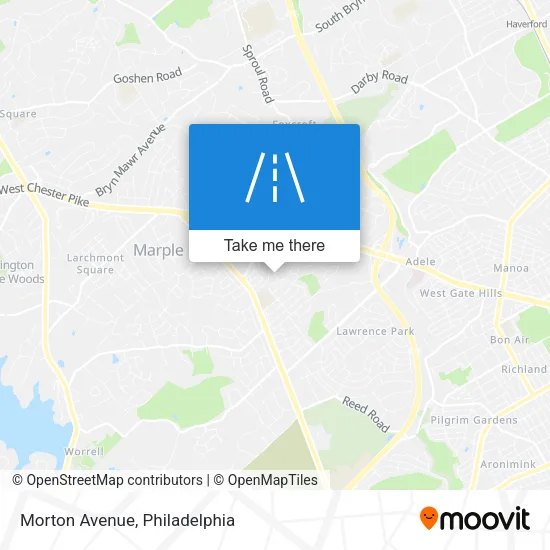Morton Avenue map