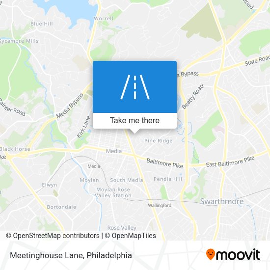 Mapa de Meetinghouse Lane