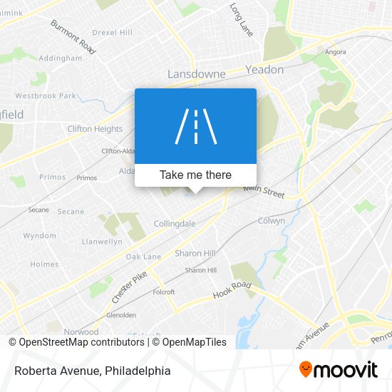 Mapa de Roberta Avenue