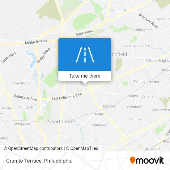 Granite Terrace map