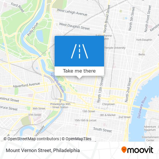 Mount Vernon Street map