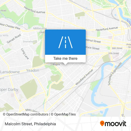 Mapa de Malcolm Street