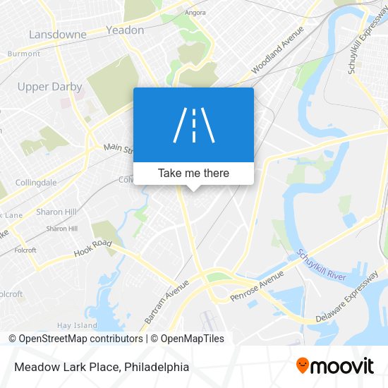 Meadow Lark Place map
