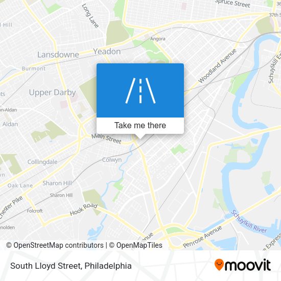 Mapa de South Lloyd Street