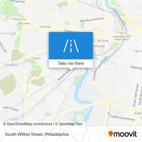 South Wilton Street map