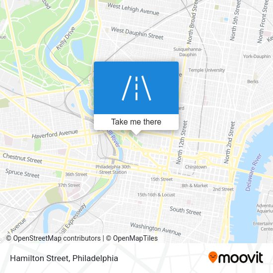 Hamilton Street map