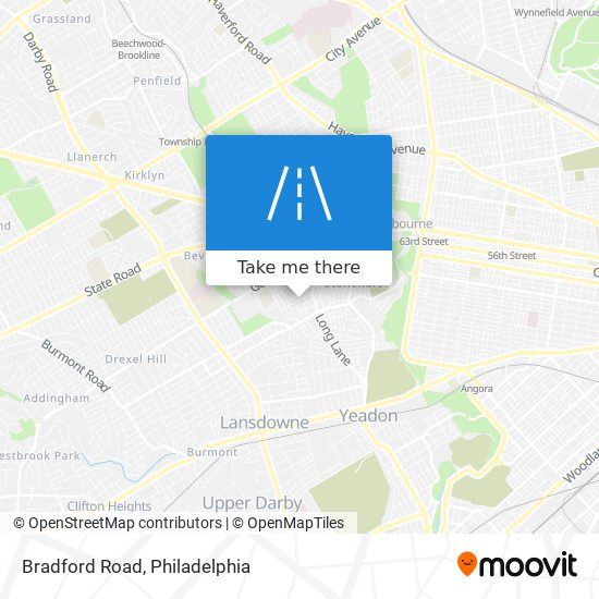 Mapa de Bradford Road