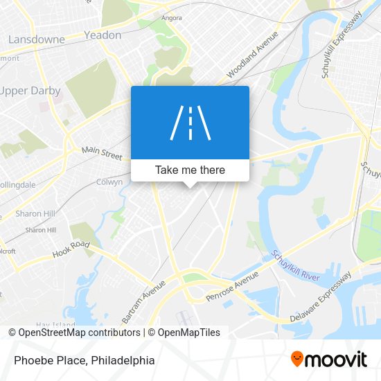 Mapa de Phoebe Place