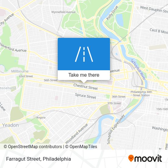 Mapa de Farragut Street