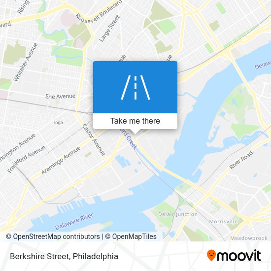 Berkshire Street map