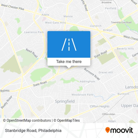 Mapa de Stanbridge Road