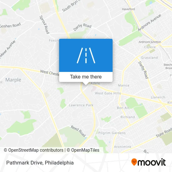 Pathmark Drive map