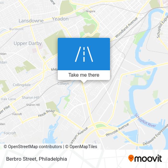 Mapa de Berbro Street