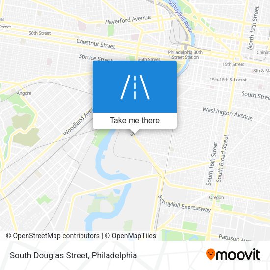 South Douglas Street map