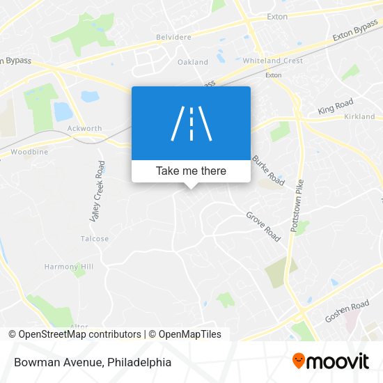 Mapa de Bowman Avenue