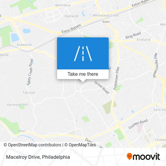 Mapa de Macelroy Drive