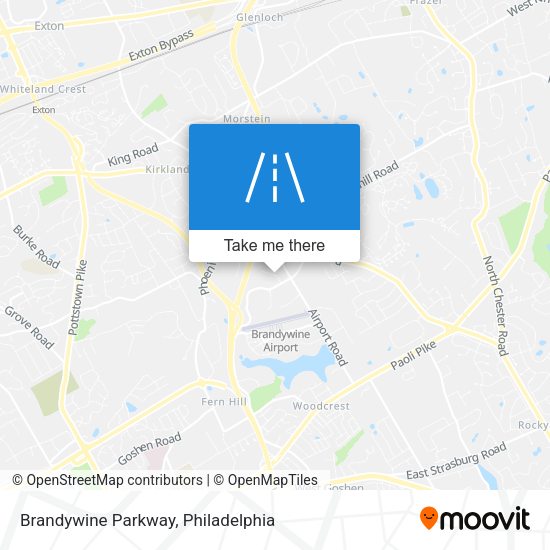 Brandywine Parkway map
