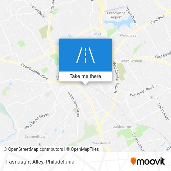 Fasnaught Alley map
