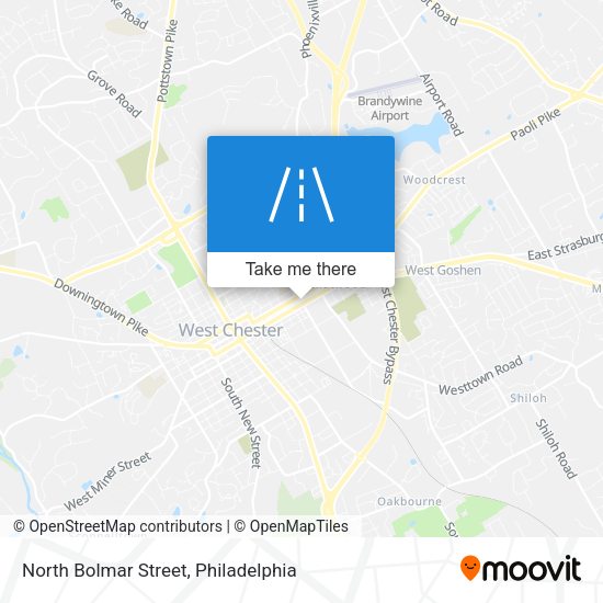 North Bolmar Street map