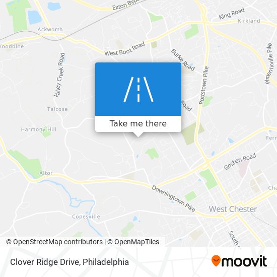 Clover Ridge Drive map