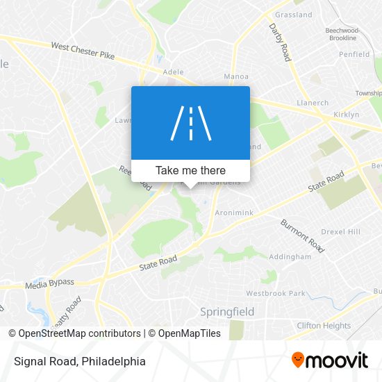 Mapa de Signal Road