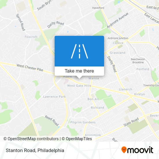 Mapa de Stanton Road