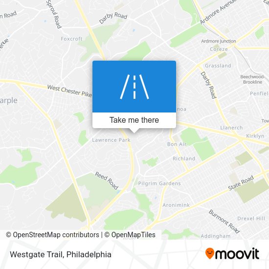 Mapa de Westgate Trail