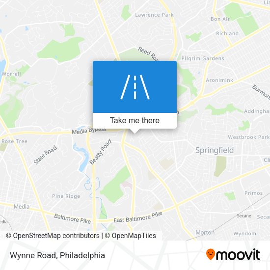 Mapa de Wynne Road