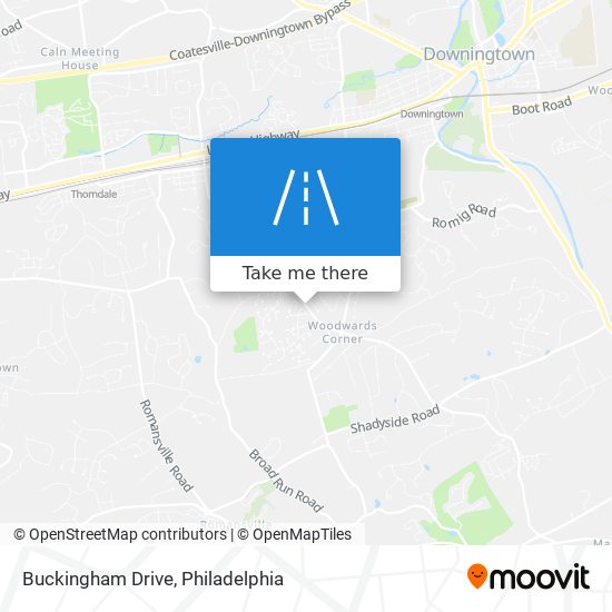 Buckingham Drive map