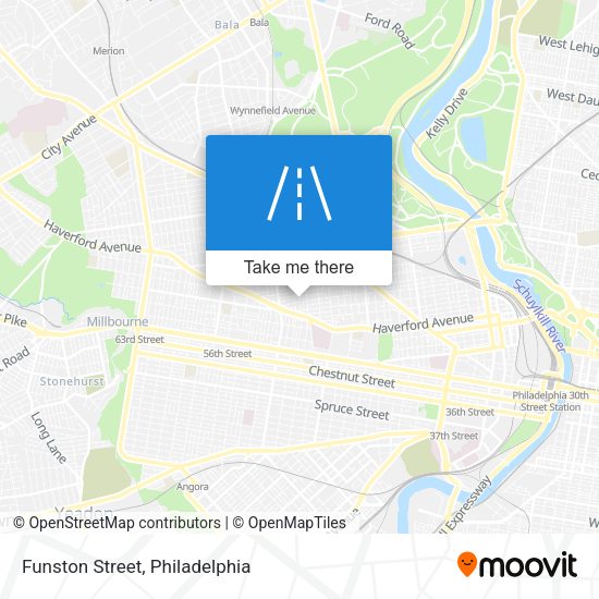 Mapa de Funston Street