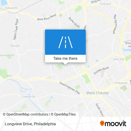 Longview Drive map