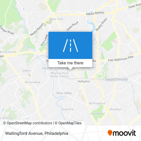 Mapa de Wallingford Avenue