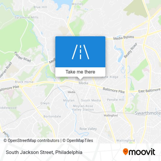 Mapa de South Jackson Street