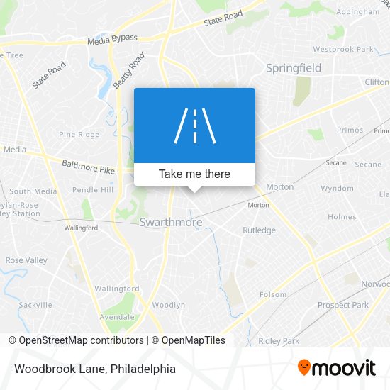 Mapa de Woodbrook Lane