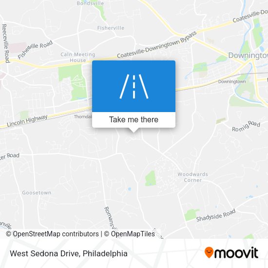 Mapa de West Sedona Drive