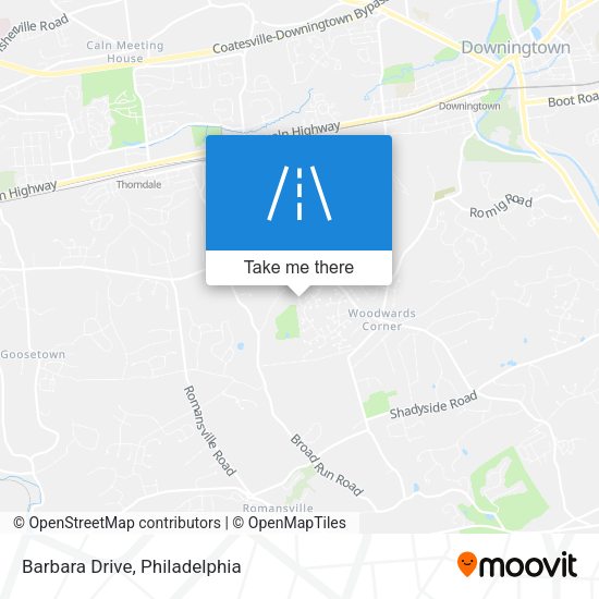 Mapa de Barbara Drive