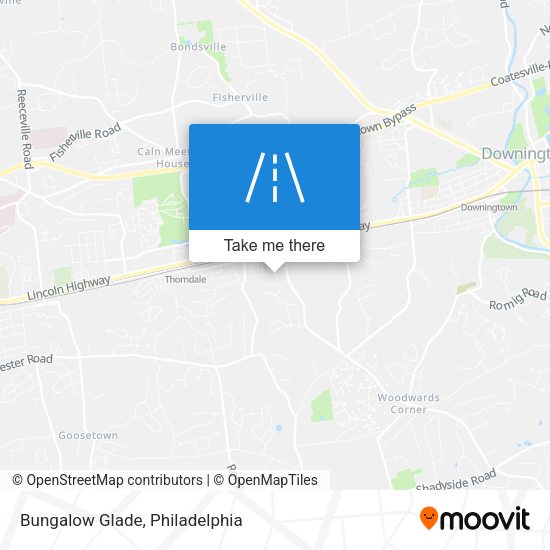 Mapa de Bungalow Glade