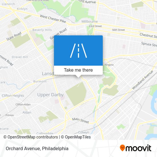 Mapa de Orchard Avenue