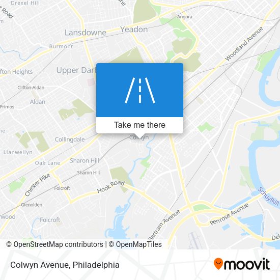 Mapa de Colwyn Avenue