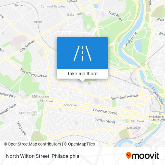 Mapa de North Wilton Street