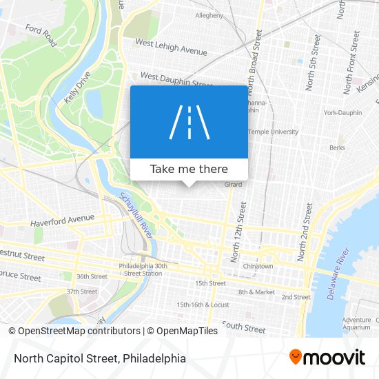 North Capitol Street map