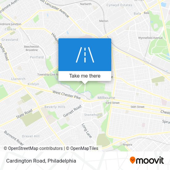 Mapa de Cardington Road